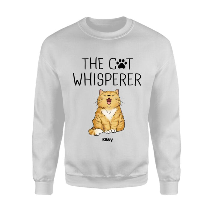 The Cat Whisperer Personalized T-shirt TS-NB2419