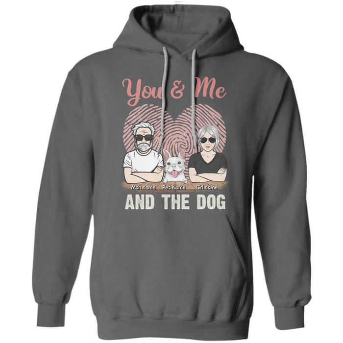 You Me & The Dog Personalized T-shirt TS-NB2493