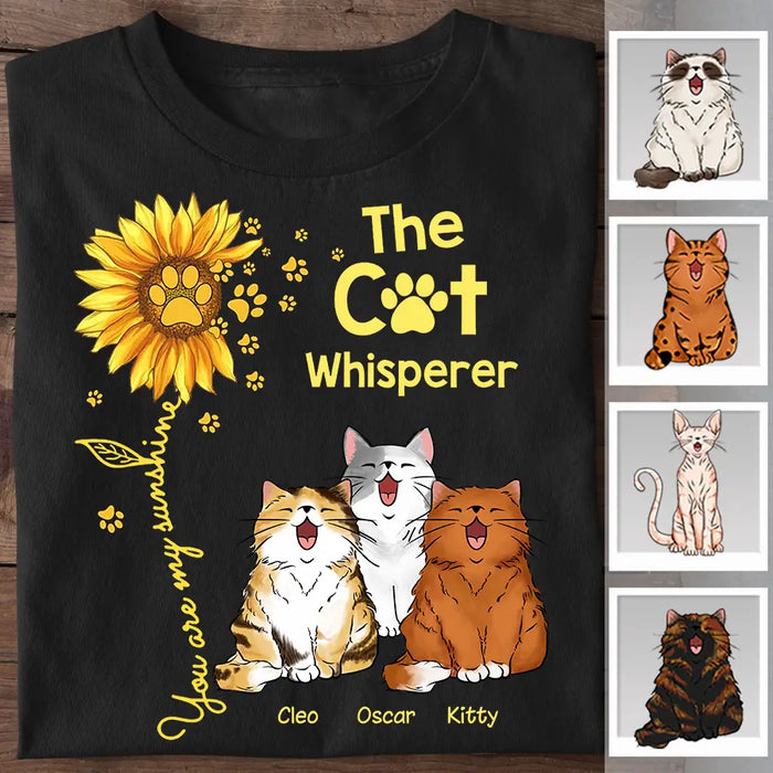 The Cat Whisperer Personalized T-shirt TS-NB2481