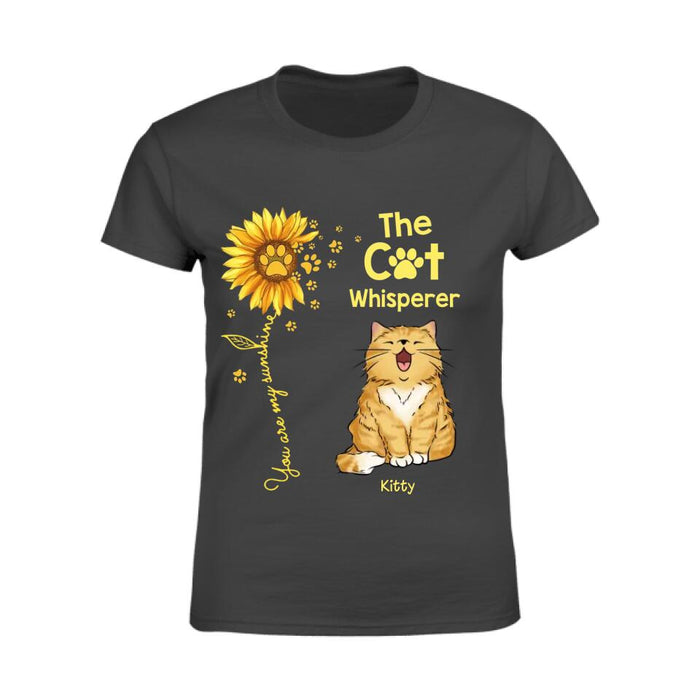 The Cat Whisperer Personalized T-shirt TS-NB2481