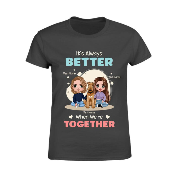 It's Always Better When We're Together Personalized T-shirt TS-NB2479