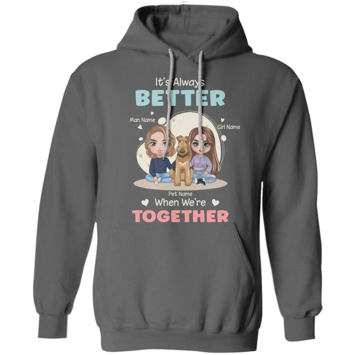 It's Always Better When We're Together Personalized T-shirt TS-NB2479