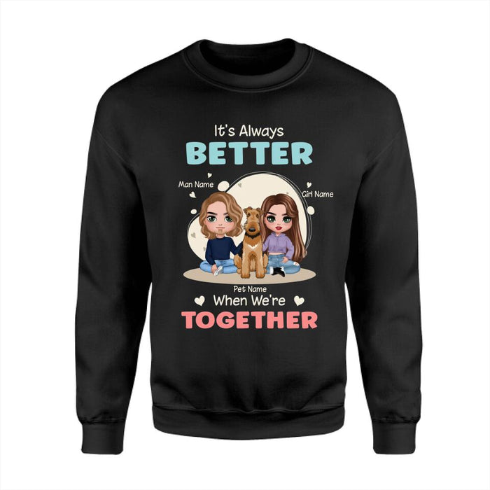 It's Always Better When We're Together Personalized T-shirt TS-NB2479