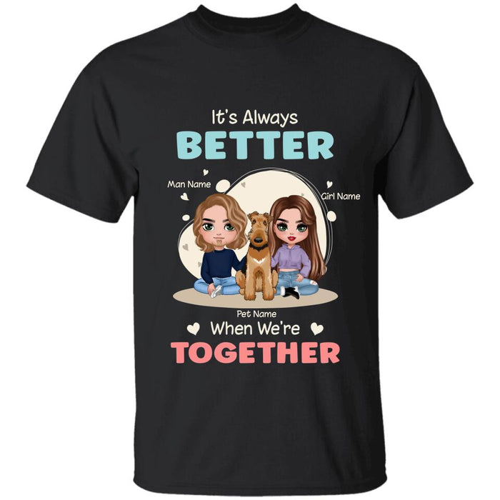 It's Always Better When We're Together Personalized T-shirt TS-NB2479