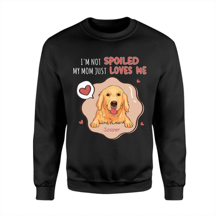 Spoiled Dogs Personalized T-shirt TS-NB2644