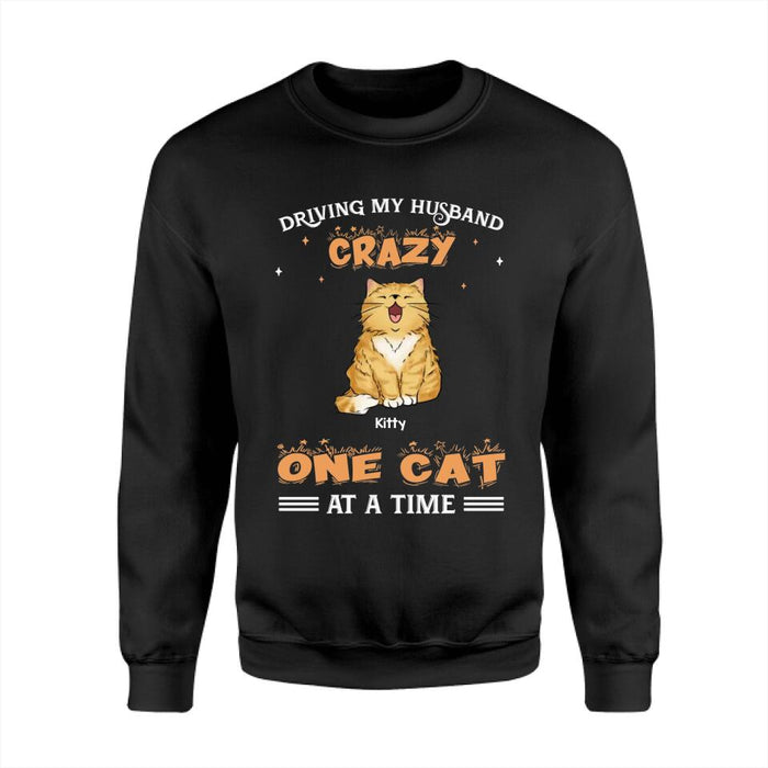 Introverted But Willing To Discuss Cats Personalized T-shirt TS-NB2430