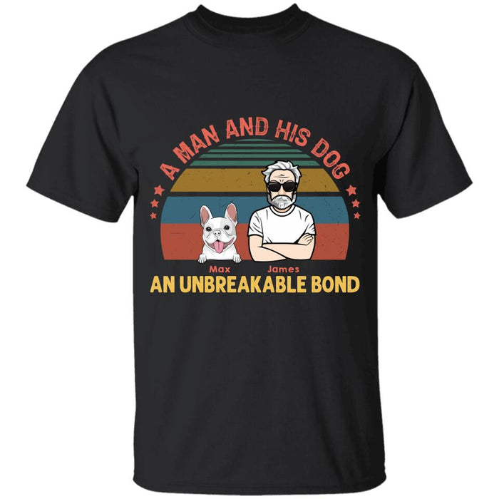 An Unbreakable Bond Dog Personalized T-Shirt TS-PT2720