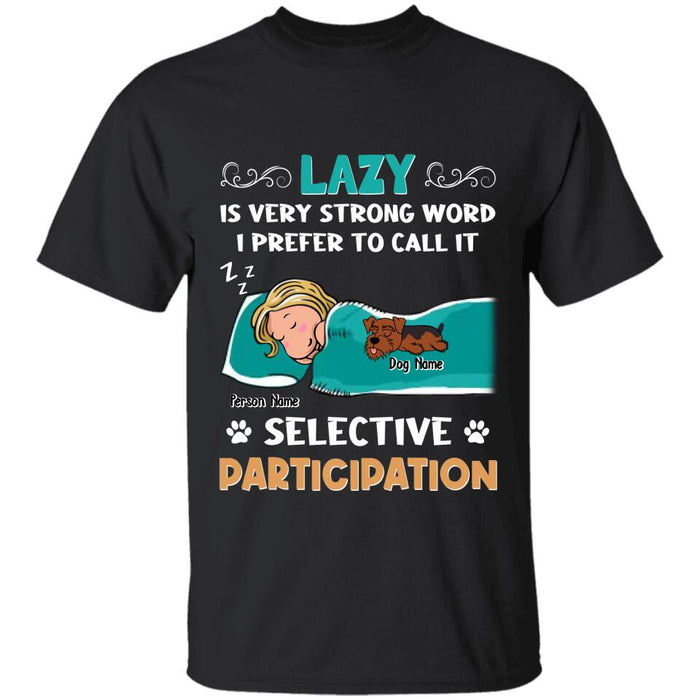 Selective Participation Personalized T-shirt TS-NB2586