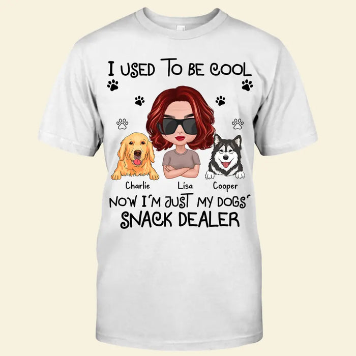 Snack Dealer Dog Mom  Personalized T-shirt  TS-NB2757