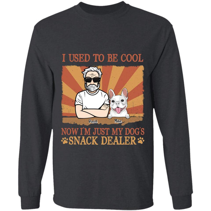 Snack Dealer Dog Dad  Personalized T-shirt TS-NB2523