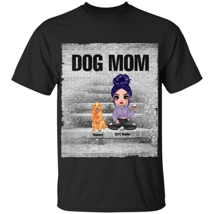 Dog Mom Personalized T-shirt TS-NB2553