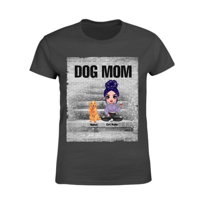 Dog Mom Personalized T-shirt TS-NB2553