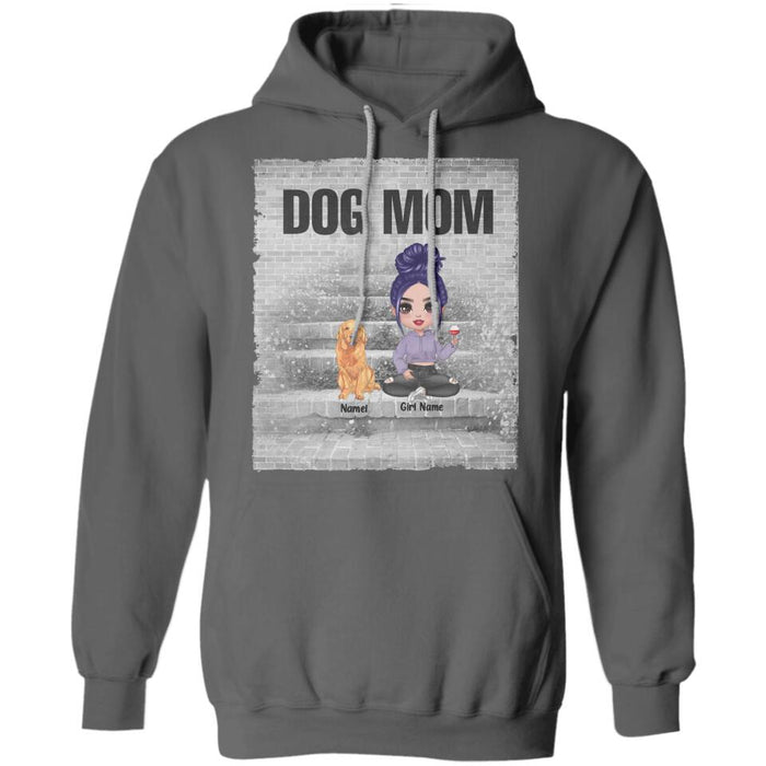 Dog Mom Personalized T-shirt TS-NB2553