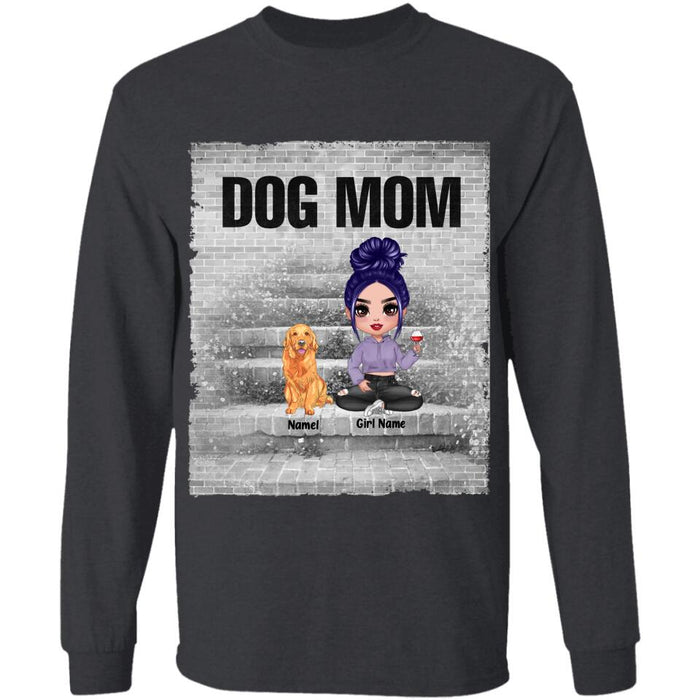 Dog Mom Personalized T-shirt TS-NB2553