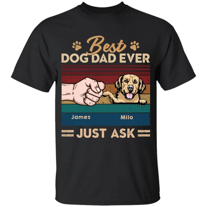 Best Dog Dad Personalized T-Shirt TS-TT2968