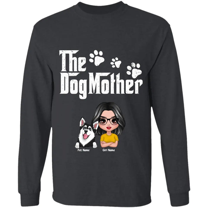 The DogMother Doll Girl Personalized T-shirt TS-NB2796