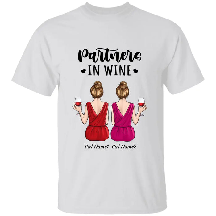 Partners In Wine - Friends personalized T-Shirt TS-GH115