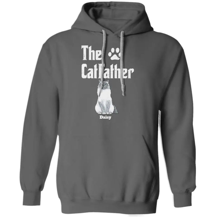 The Cat Father personalized cat T-shirt