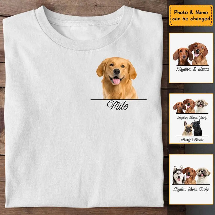 Custom Dog Photo - Personalized T-Shirt TS-TT3216