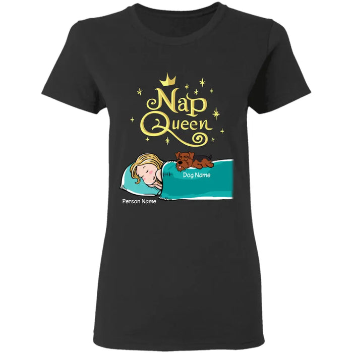 Nap Queen/King personalized dog t-shirt TS-GH172