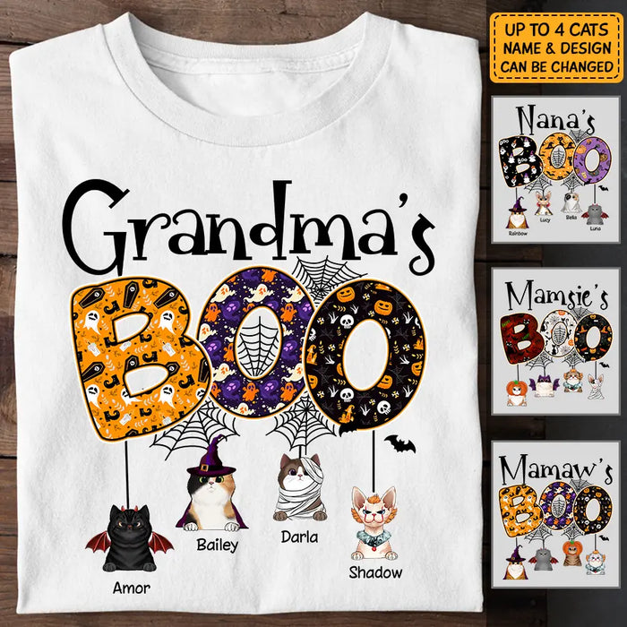 Mama 's Boo - Personalized T-Shirt - Happy Halloween TS-TT3305