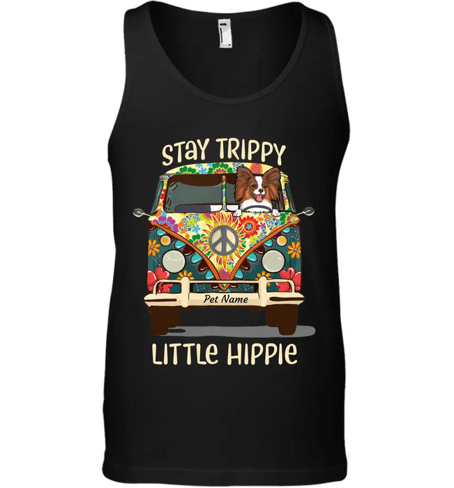 Stay Trippy Little Hippie Personalized Shirt. TS129