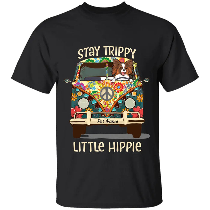 Stay Trippy Little Hippie Personalized Shirt. TS129