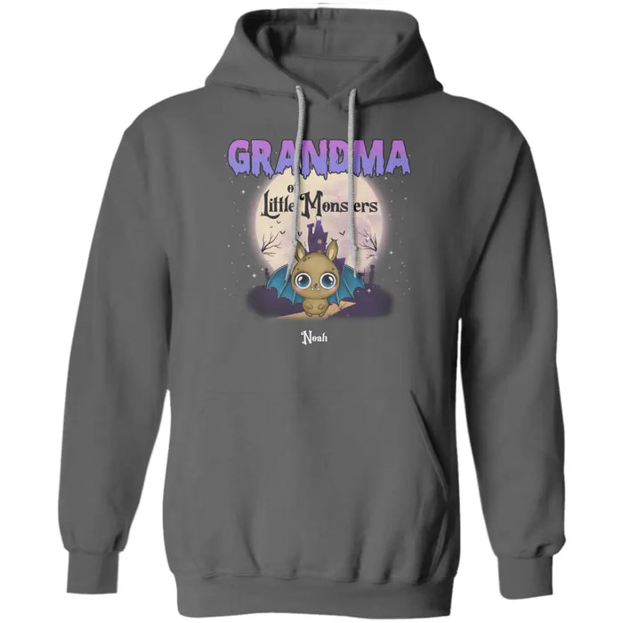 Grandma Of Little Monsters - Personalized T-Shirt TS-PT3273