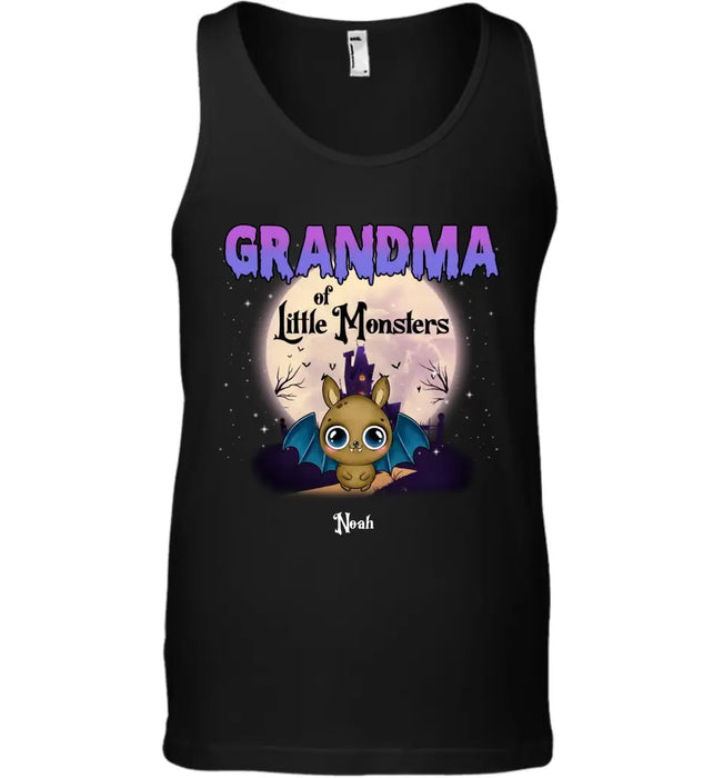 Grandma Of Little Monsters - Personalized T-Shirt TS-PT3273