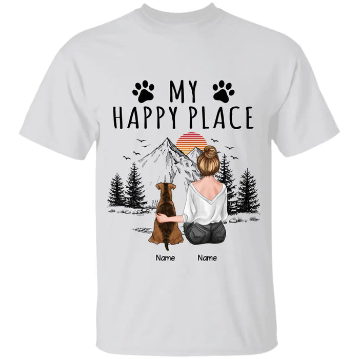 My Happy Place Personalized T-shirt TS-NB2646