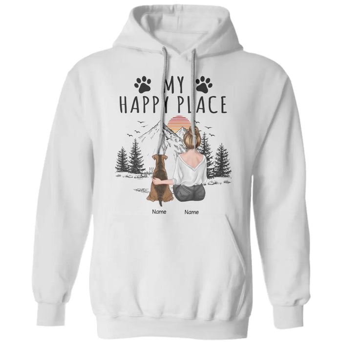 My Happy Place Personalized T-shirt TS-NB2646