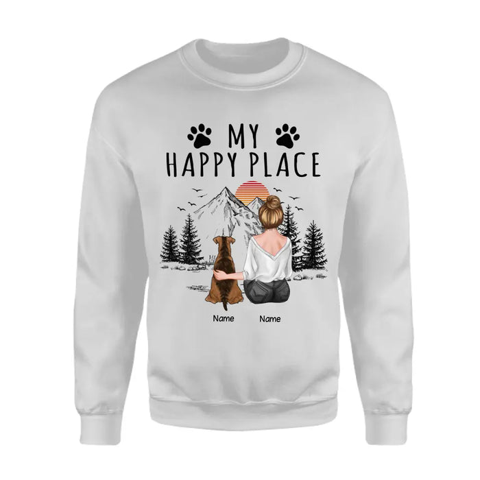 My Happy Place Personalized T-shirt TS-NB2646