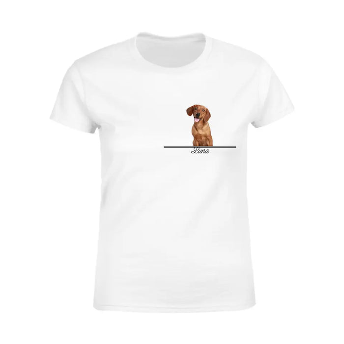 Custom Dog Photo - Personalized T-Shirt TS-TT3216