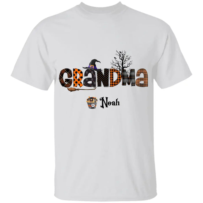 Grandma , Mama - Personalized T-Shirt - Happy Halloween TS-TT3306