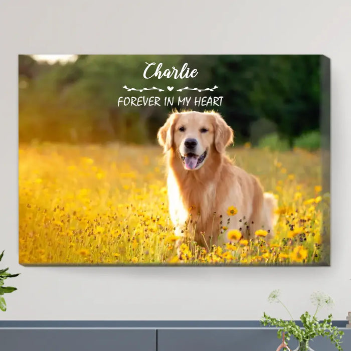 Forever In My Heart - Personalized Canvas C-TT3285