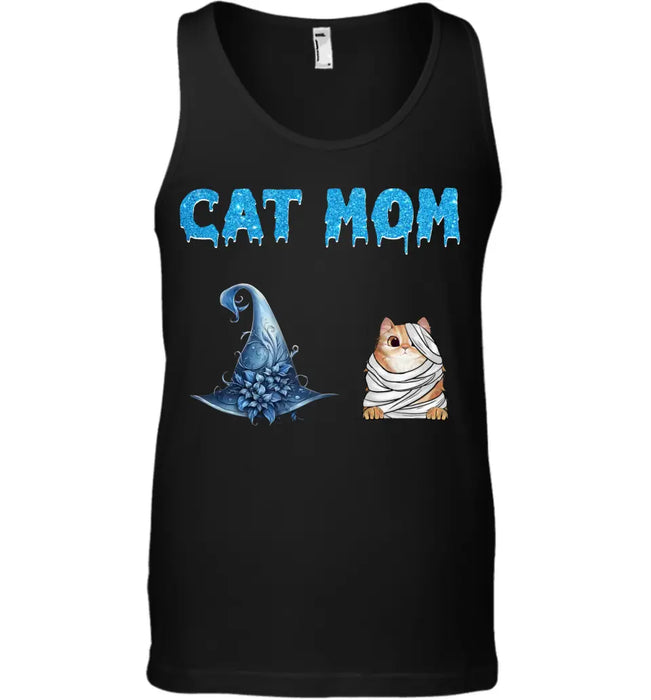 Cat Mom, Custom Photo - Personalized T-Shirt TS-TT3304