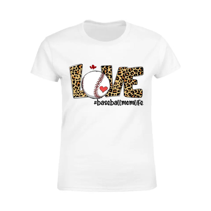 Love Sport Momlife - Personalized T-Shirt TS-TT3108