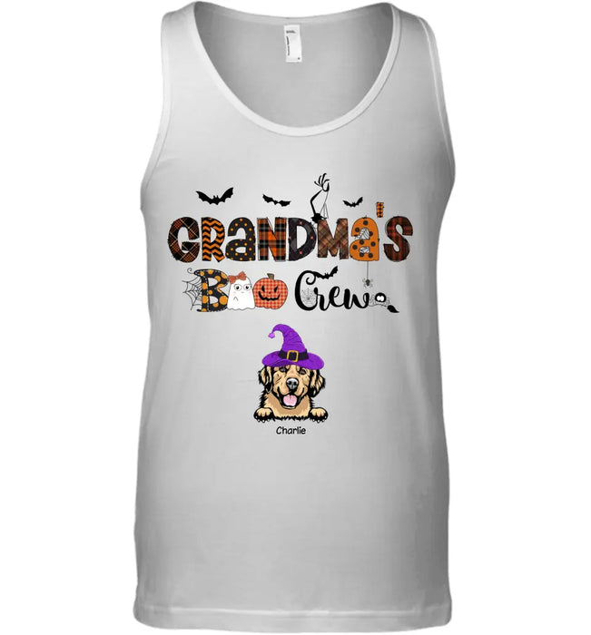 Grandma , Mama's Boo Crew - Personalized T-Shirt - Happy Halloween TS-TT3308