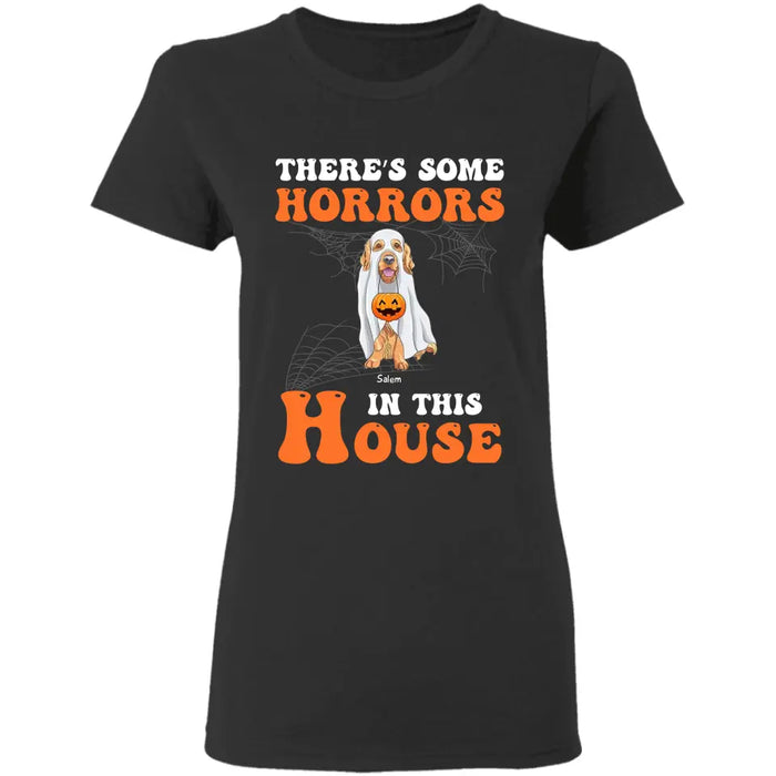 There’s Some Horrors In This House - Personalized T-Shirt TS-PT3366