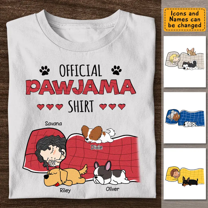 Official Pawjama Shirt -  Personalized T-Shirt - TS-PT3403