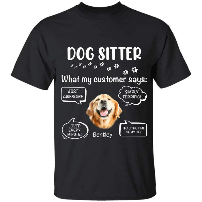 Dog Sitter - Personalized T-Shirt - Gift For Dog Lovers TS-TT3358