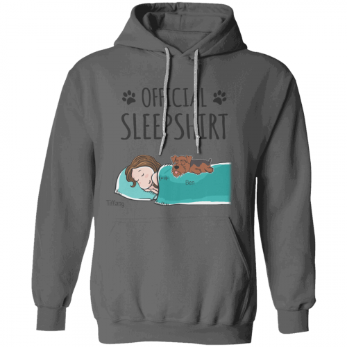 Official Sleep Shirt - Dog, Cat Personalized DMM